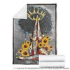Black Pride Black Queen Sherpa Blanket LN Black And Proud 365