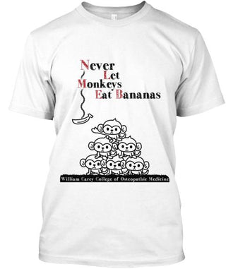 Never Let Monkeys Eat Bananas Ultra Cotton Shirt