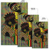Black Pride Black and Color is Love Area Rug Black And Proud 365