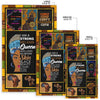 Black Pride Black Golden Area Rug Black Proud And Educated Black Pride