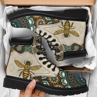 Bee Boho Pattern All-Season Boots Bee Boot HG