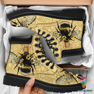 Yellow Mandala Bee All-Season Boots Queen Bee Boot HG
