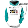 Personalized HEALTHCARE WORKERS 2020 TEAL SLEEVES US Unisex Size Hoodie