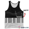 Music Note Hoodie Black And White Hoodie 3D All Over Printed Clothes Long Sleeve Shirt T shirt Bomber Shorts Men Tank Top HG