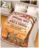 BLANKET Buck & Doe To My Gorgeous Wife