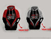 Multicolor 2021 Hoodie Hello 2021 New Year Personalized Unisex Hoodie HG