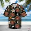 Firefighter Tropical Pattern Polyester Hawaii Shirt HH