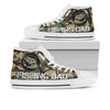 Fishing Gifts Gift For Dad Fishing Dad Personalized High Top Canvas Shoes