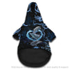 Blue Dolphins Hoodie Personalized Dog Zip-up Hoodie HG