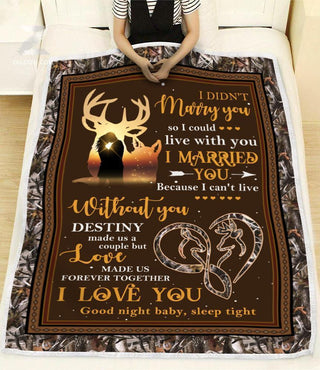Blanket Deer I can not live without you