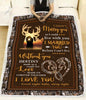 Blanket Deer I can not live without you