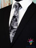 Skull Gift Gothic Skull Tie HG