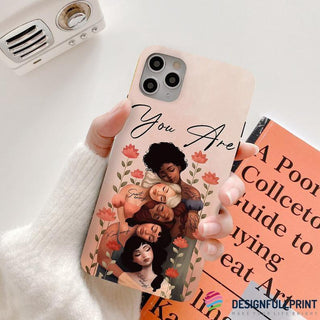 Black Pride You Are Beautiful Smart Enough Phone Case LN