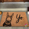 Baby Donkey Yo Family Doormat NHD