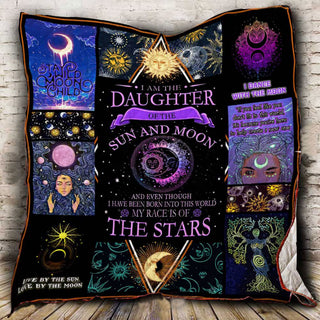 I Am The Daughter Of The Sun And Moon Witch Blanket Blanket HG