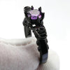Black Angel Purple CZ Crystal Ring For Women - designfullprint