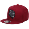 Embroidery Skull Snapback Cap - designfullprint
