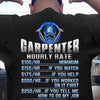 Skull Gift Capenter With Skulls Tshirt HG