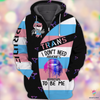 Pride Gift For LGBT I Don't Need Anyone's Approval To Be Me LGBT Pride Transgender Unisex Zipup Hoodie NHD