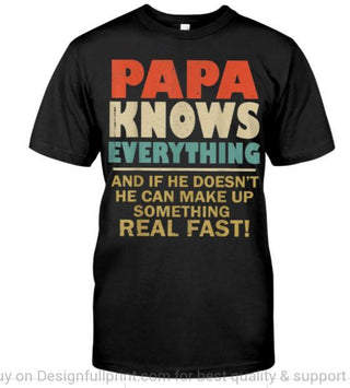 Grandpa Know Everything Ultra Cotton Shirt