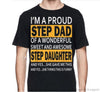 Gift For Dad Step Dad Of Amazing Step Daughter TShirt