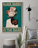 Black Pride Black Queen The Most Powerful Piece Canvas CH Afro Proud Hippie Poster Canvas Black And Proud 365 Blackity