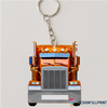 Gift For Trucker Multicolor Trucker Custom Keychain Trucker Personalized Key Chain HG