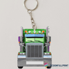 Gift For Trucker Multicolor Trucker Custom Keychain Trucker Personalized Key Chain HG