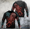 Personalized Octopus King Gothic Tattoo Octopus Hoodie HG