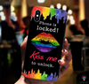 Pride Gift For LGBT Kiss Me To Unlock LGBT Phone Case NHD
