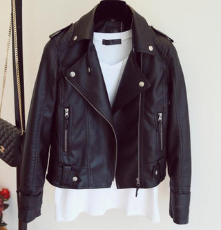 Faux Leather Jacket