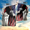 Gift For Christian Jesus Is My Everything Christian Flag God Is My Everything Flag US FLag LN