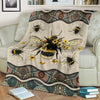 Bee Boho Gift For Christmas Blanket HG