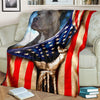 Gift For Dad Gift For Mom Pitbull Lovers Dog Lover Dogs Mom Dog Dad US Flag Blanket HG Gifts For Dog Lovers