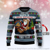 Sorry Kids Santa Is Social Distancing Christmas Funny 2020 Personalized Sweater Unisex US Size Social Distancing Sweater HG