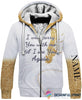 In Loving Memory I Will Carry You With Me Till I See You Again Heaven Angel Personalized Pullover or Zip Up Hoodie or Sweater or Fleece Hoodie Memorial Gifts