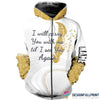 In Loving Memory I Will Carry You With Me Till I See You Again Heaven Angel Personalized Pullover or Zip Up Hoodie or Sweater or Fleece Hoodie Memorial Gifts