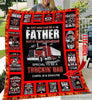 Gift For Trucker Gift For Dad Personalized Trucker Dad Custom Blanket HG