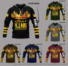 Black Pride Multicolor Black King Most Important Piece In The Game Personalized Unisex Hoodie