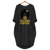 Black Pride Melanin Popping Dress for Queens Batwing Pocket Dress Blackity Black Black Proud