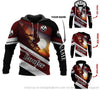 Red Roofer Multi Types Personalized Pullover or Zip Up Hoodie or Long Sleeve Shirt or Fleece Hoodie