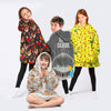 4 Kid Combo Roar Tiger Cartoon Chickens Folk Art Chickens Baby Shark Wearable Blanket Kid Snug Hoodie