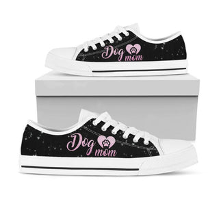 Gift For Mom Dog Mom Personalized LowTop Canvas Shoes Gifts For Dog Lovers