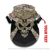 Skull Gift Gift For Veteran Lover Gift For Army Custom Military Dog Zip-up Hoodie Army Skull Military Hoodie Army Veteran Hoodie Personalized Dog Hoodie HG happy hoodie for dogs puppy hoodies Gifts For Dog Lovers