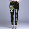 Hippie Gift 420 Gift Dont Care Bear Leggings Fleece Leggings