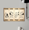 SnOOpy DOg Poster HG
