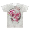 Skull Queen Rose All-Over Printed T-Shirt - designfullprint