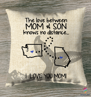 Gift For Mom Son To Mom Mom Son Mom Of Boys Mom And Son Love Pillow LHC1