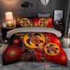 Gift For Turtle Lover Aboriginal Bedding Set Australia Indigenous Turtles Painting Art Bedding Set HG