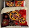 Gift For Turtle Lover Aboriginal Bedding Set Australia Indigenous Turtles Painting Art Bedding Set HG